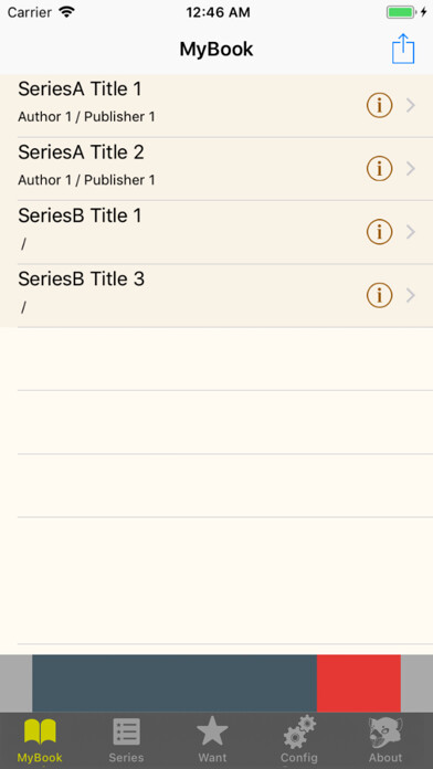 Emulate iPhone app Book Seriesor - DoCu^2 using MyAndroid
